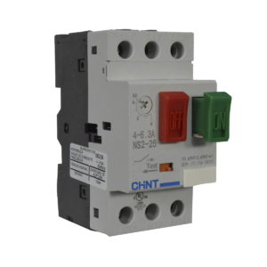 Guardamotor CHINT NS2-25 4-6.3A – 4 - 6,3 A, ruptura 100 kA