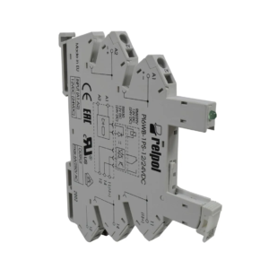 Base para relevos slim de 5 pines Relpol serie PI6WB – riel DIN, 6 A